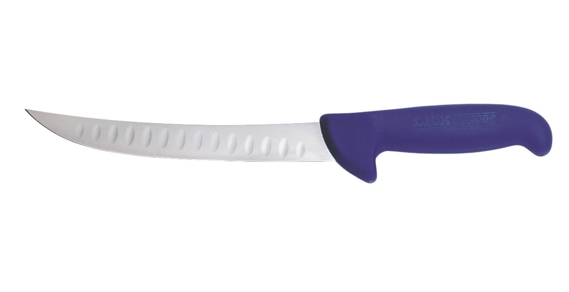 Ergogrip 26 cm nož plava ručka sa utorima