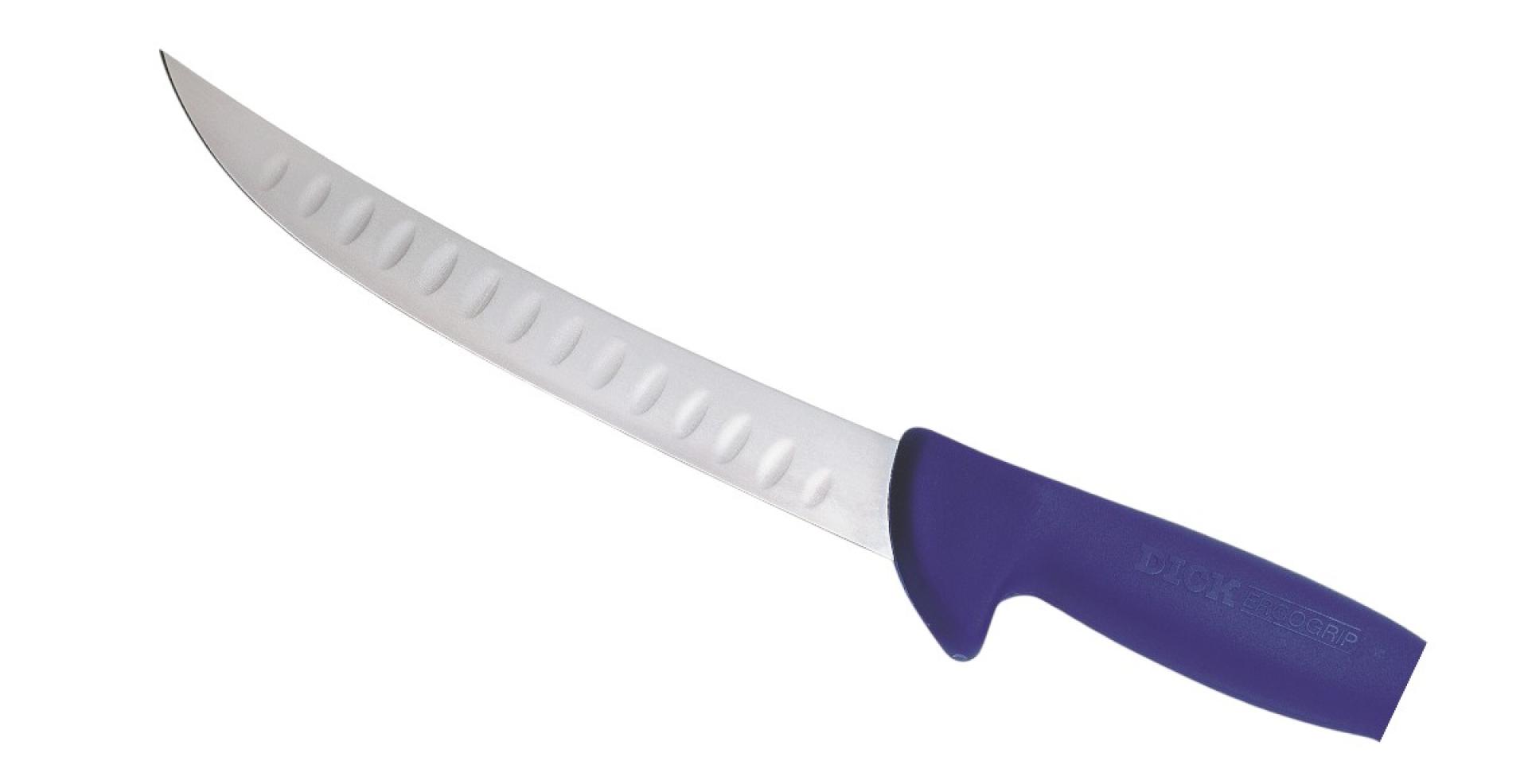 Ergogrip 26 cm nož plava ručka sa utorima