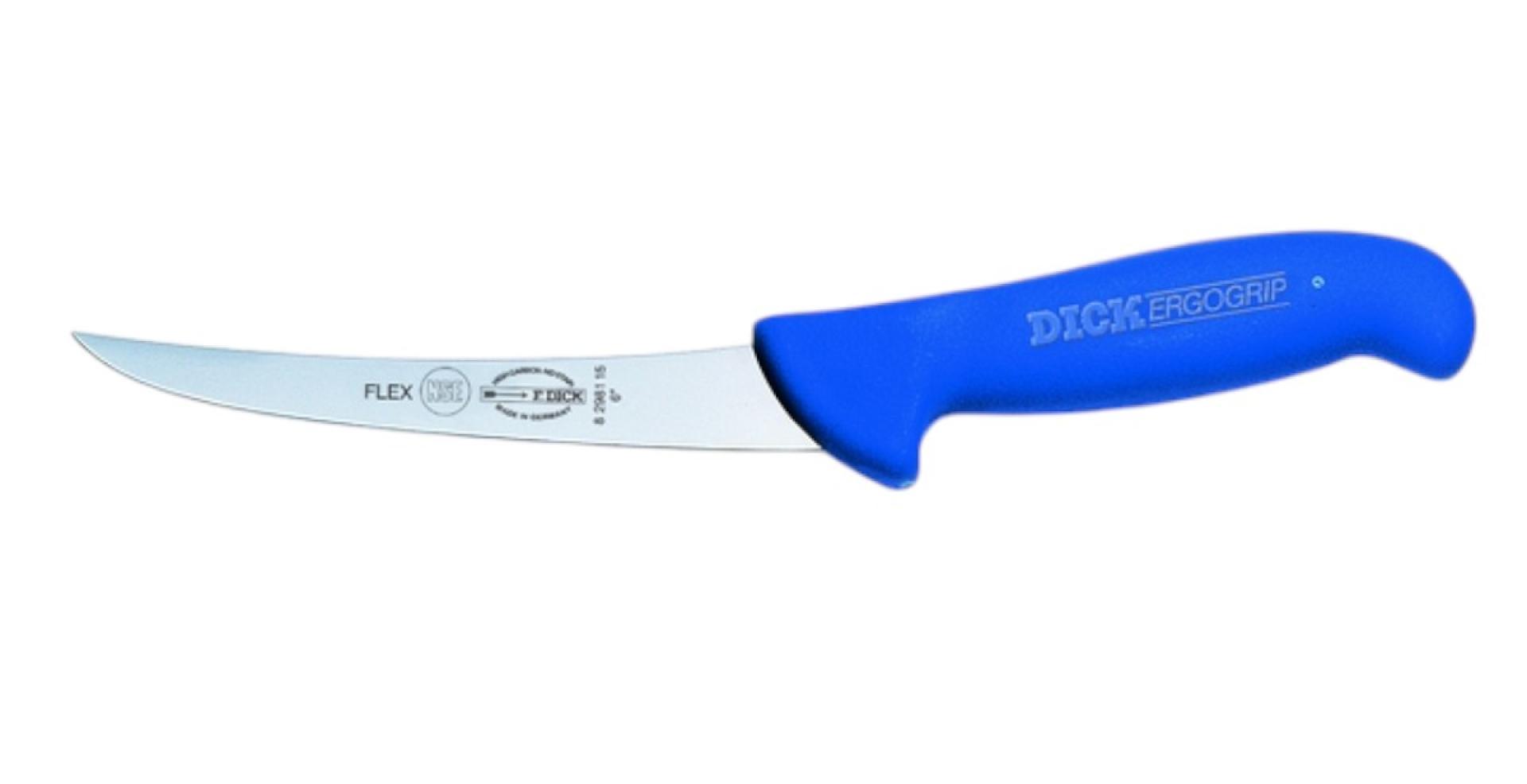 Ergogrip 15 cm nož plava drška flexibil