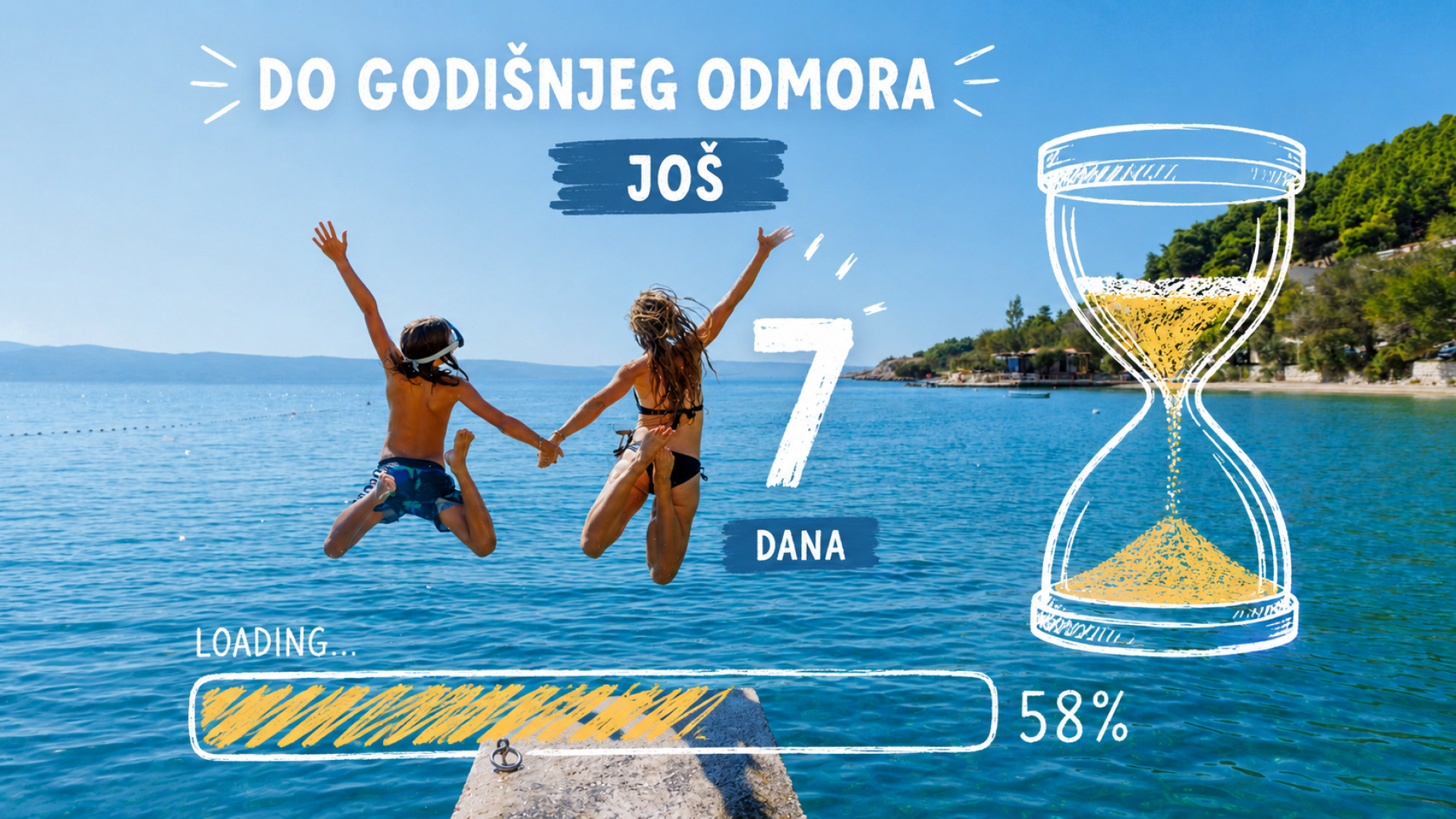 Godišnji odmor se bliži - još 7 dana