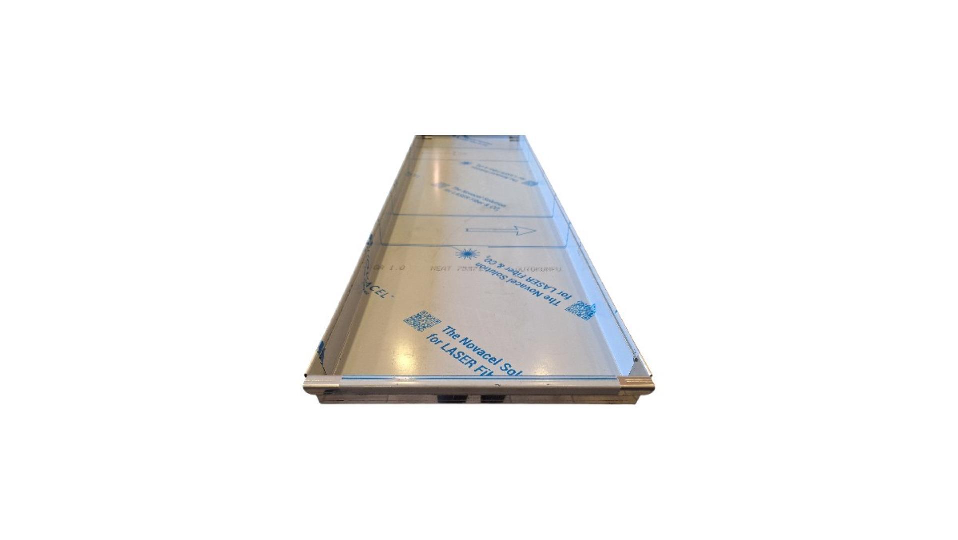 Posuda za mast - inox 115x30x4 cm