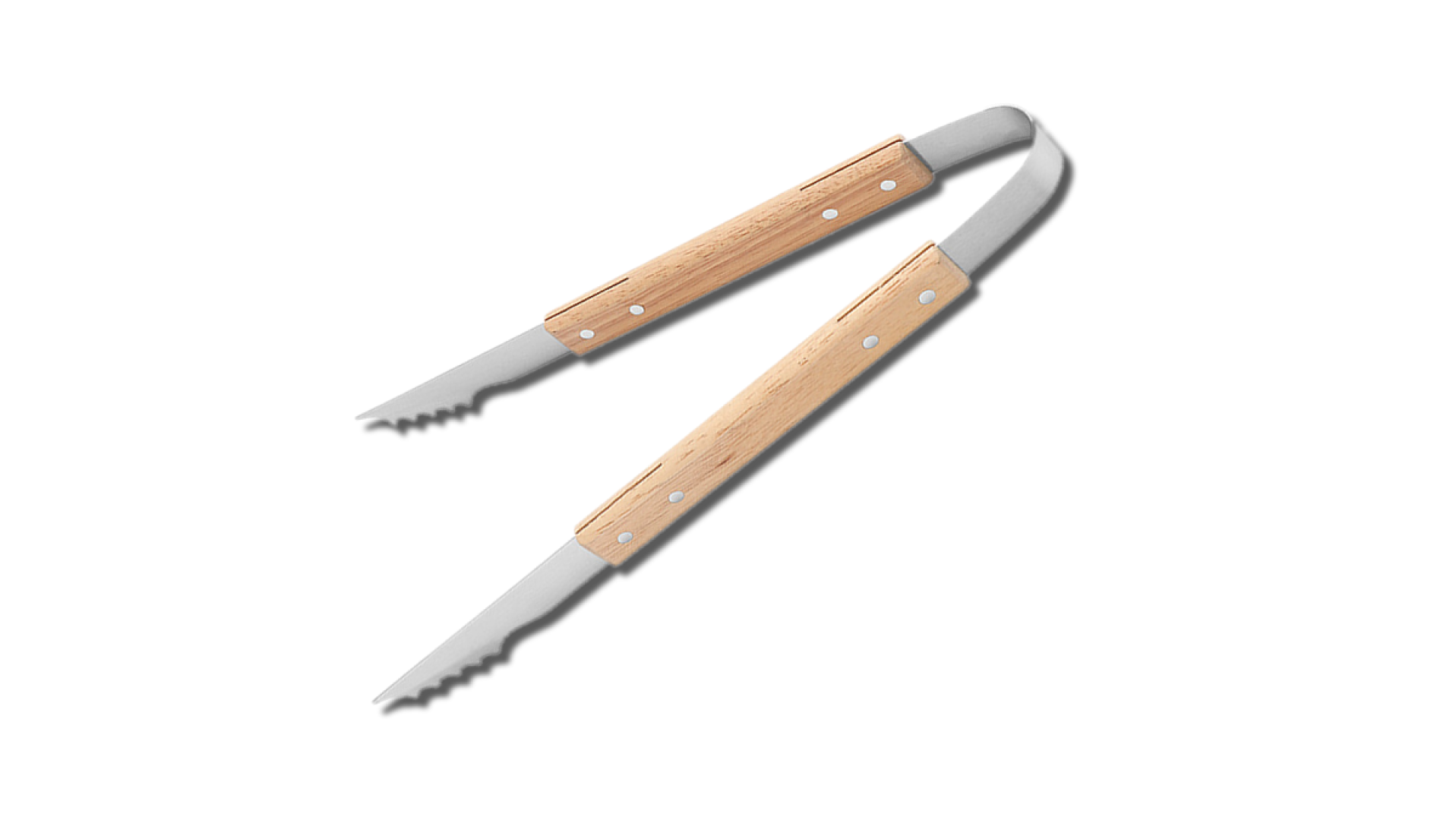 Hvataljka drvena - INOX 38 cm